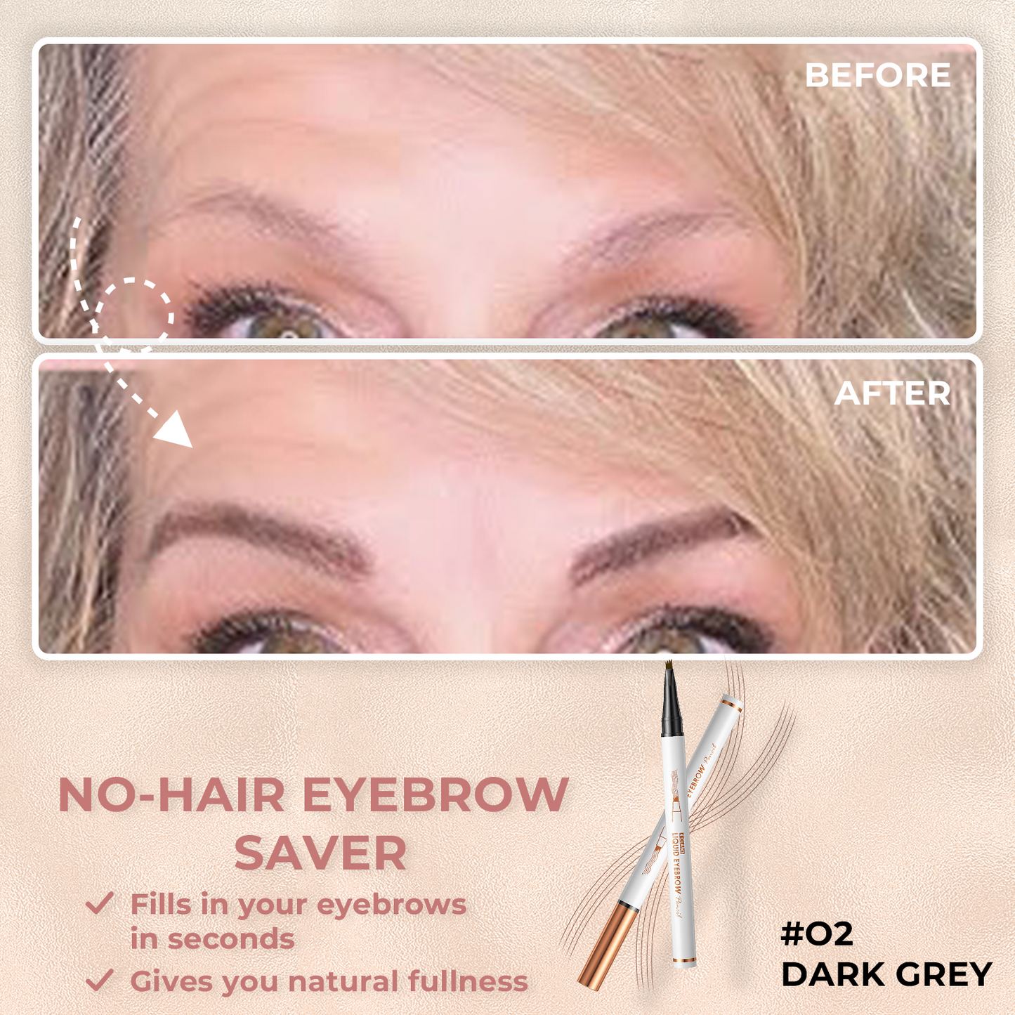 Dobshow™ Patented Microblading Tattoo Eyebrow Ink Pen