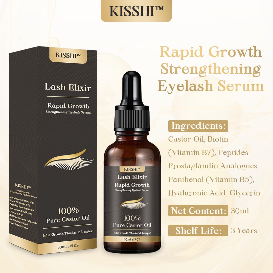 KISSHI™ Lash Elixir Rapid Growth Strengthening Eyelash Serum