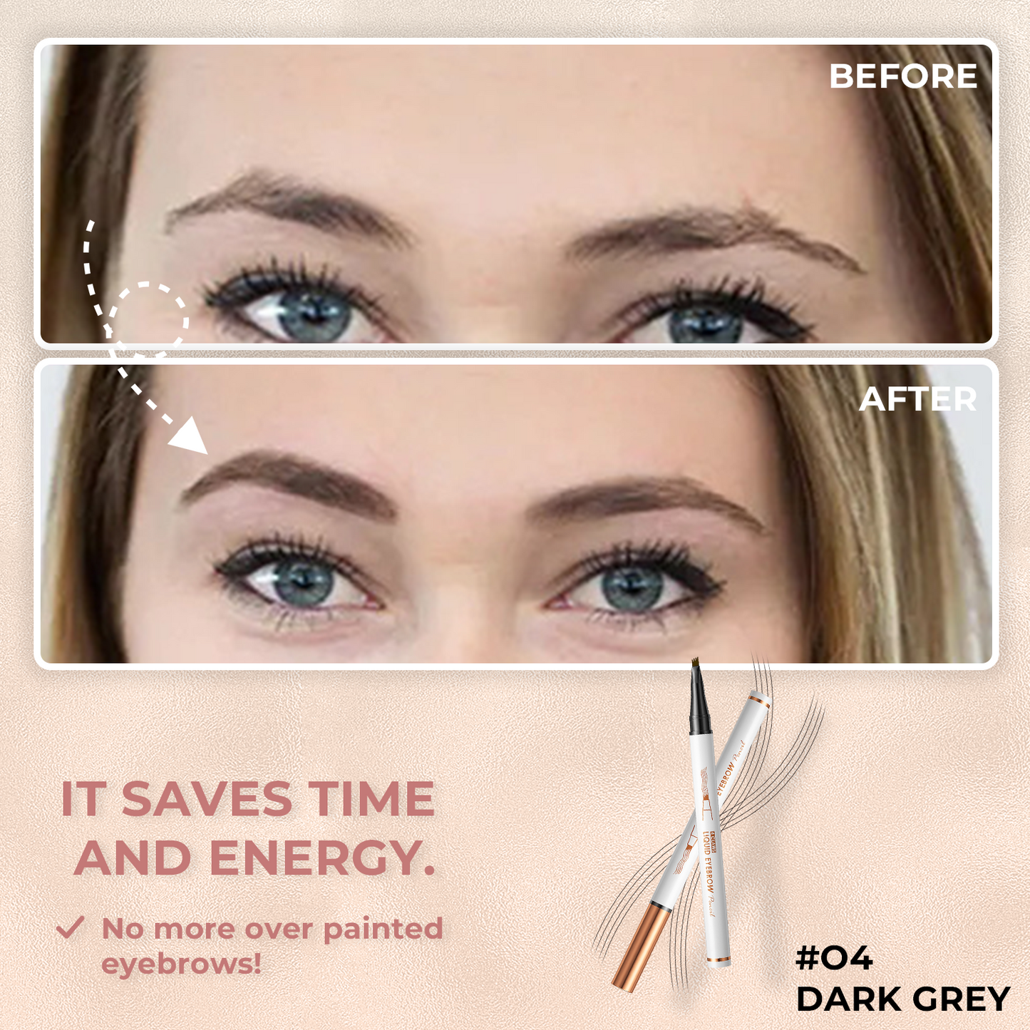 Dobshow™ Patented Microblading Tattoo Eyebrow Ink Pen