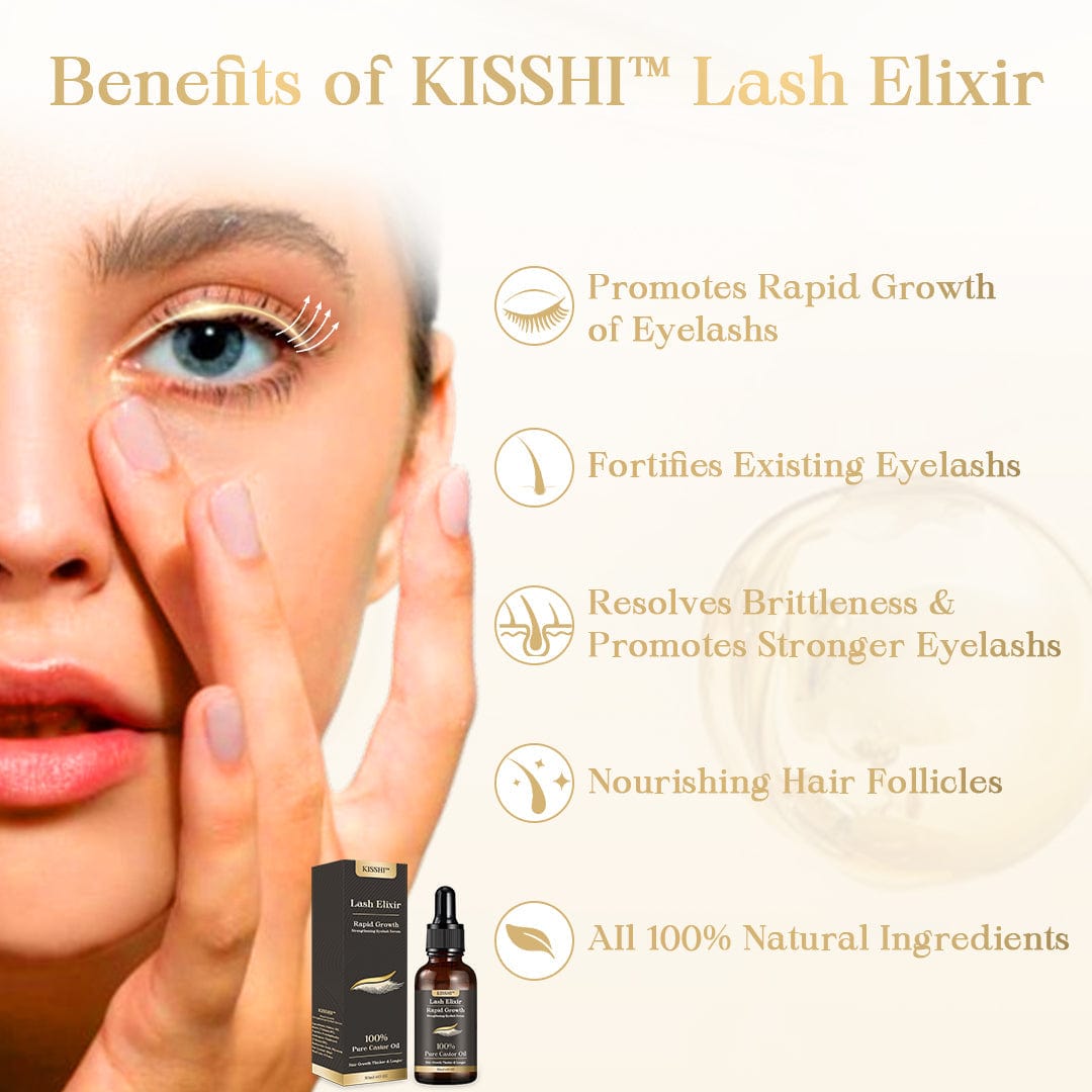 KISSHI™ Lash Elixir Rapid Growth Strengthening Eyelash Serum