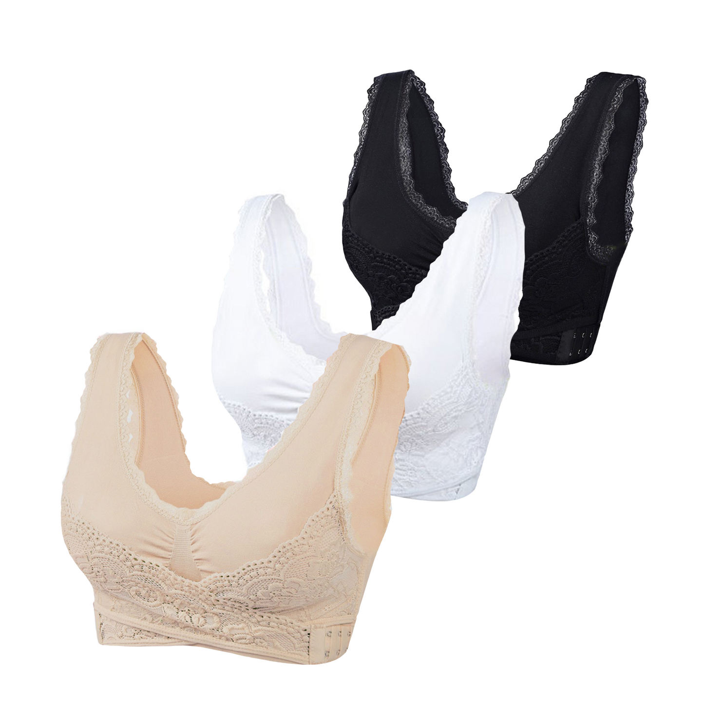 Luhaka™ Front Cross Wireless Bra