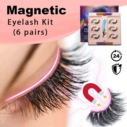 Fabulous Magnetic Eyelash Kit (6 pairs)