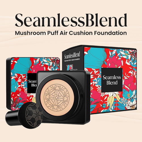 SeamlessBlend Mushroom Puff Air Cushion Foundation