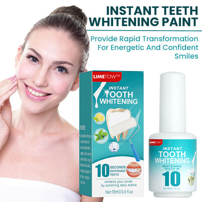 (Made and Shipped in USA) LIMETOW™ Instant Teeth Whitening Paint