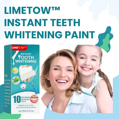 (Made and Shipped in USA) LIMETOW™ Instant Teeth Whitening Paint