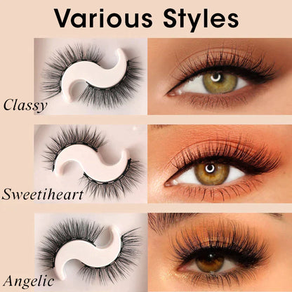 Fabulous Magnetic Eyelash Kit (6 pairs)