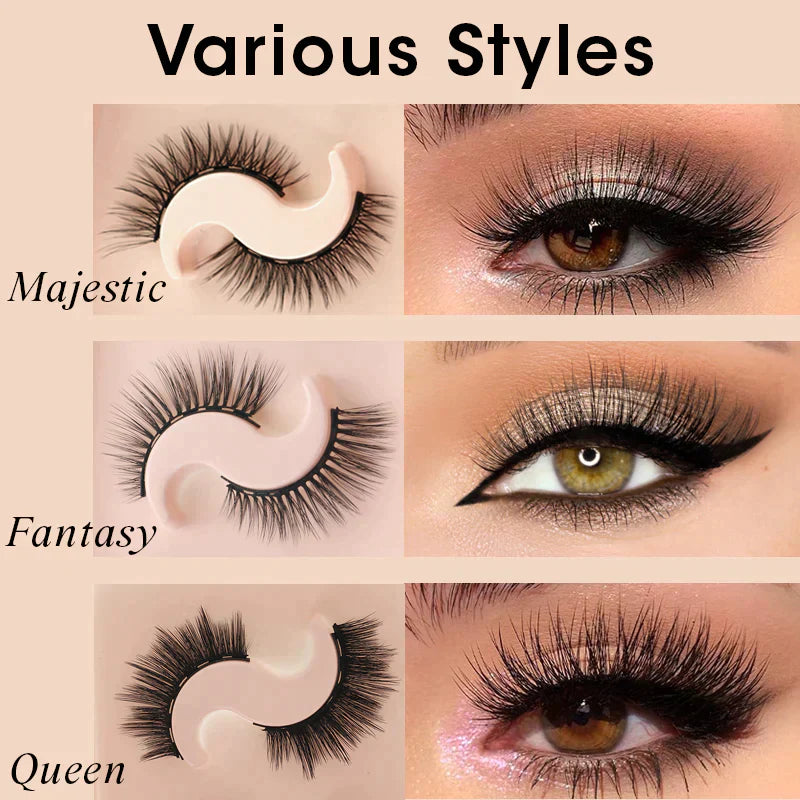 Fabulous Magnetic Eyelash Kit (6 pairs)