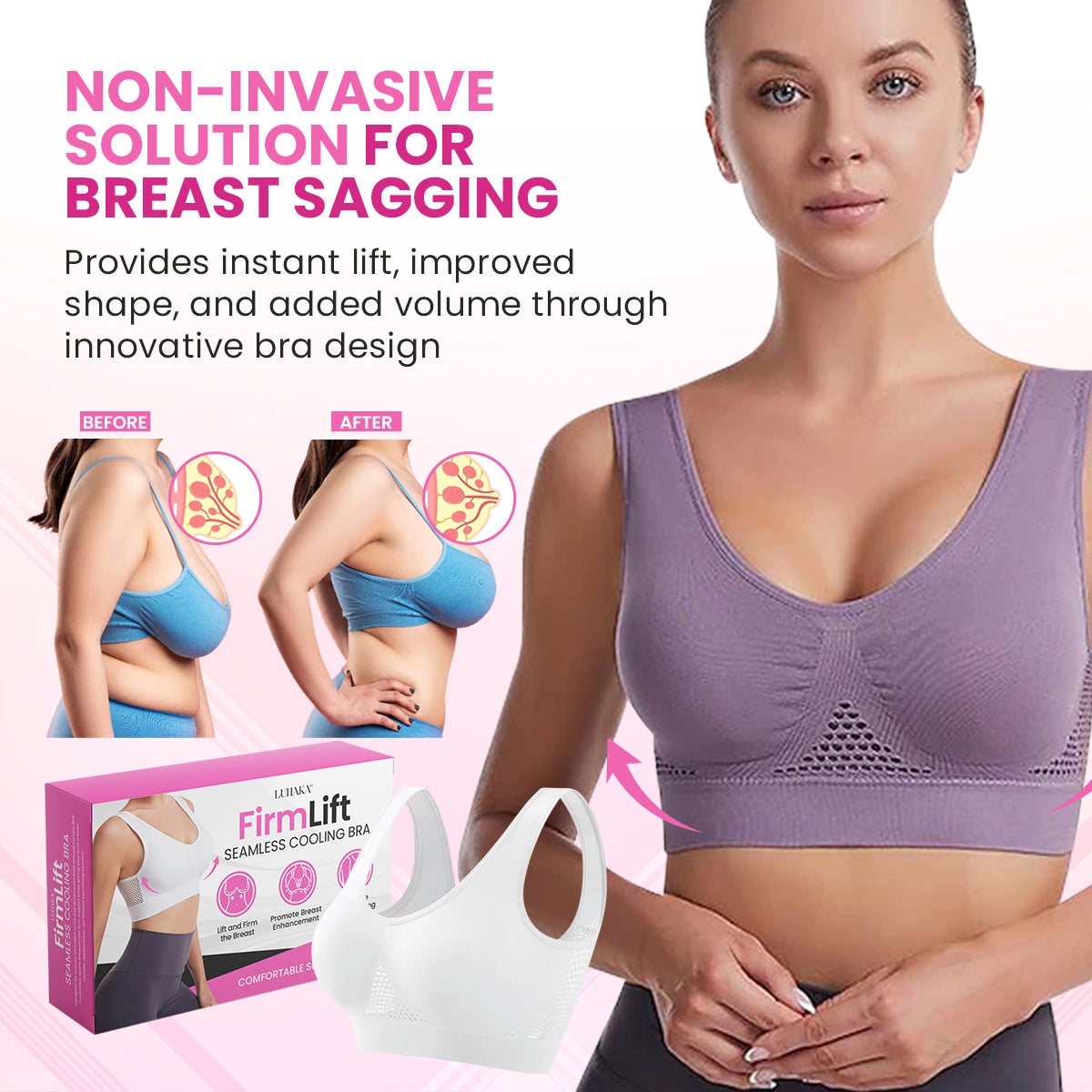 Luhaka™ FirmLift Seamless Cooling Bra