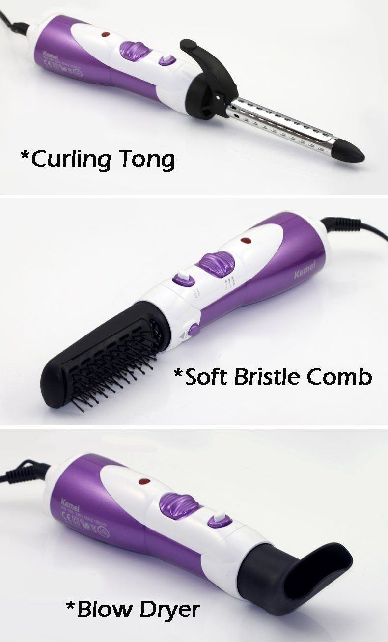 2 in 1 Auto Hair Curling Brush